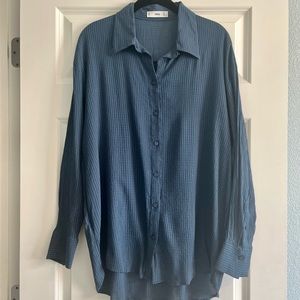 Like New MANGO Button-up Tunic